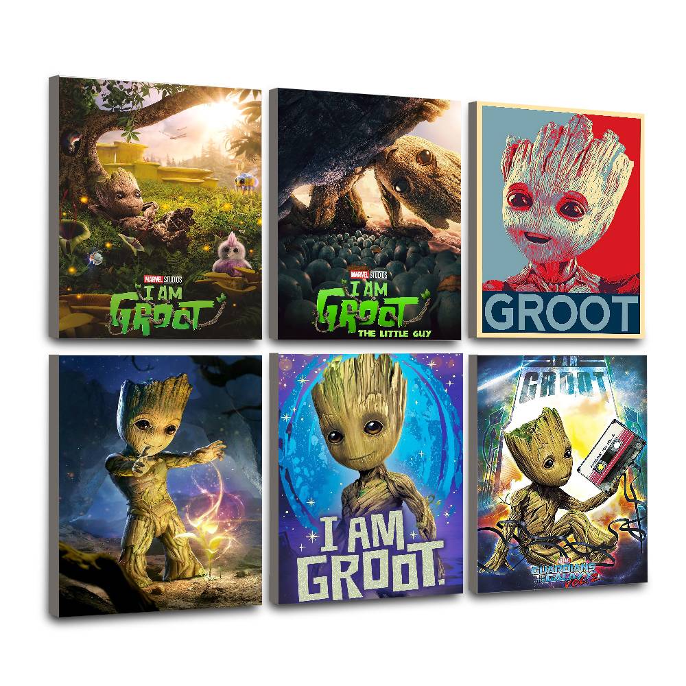 Resin Art Home Decor - Mar Cute G-Groot lassic Cover Diamond