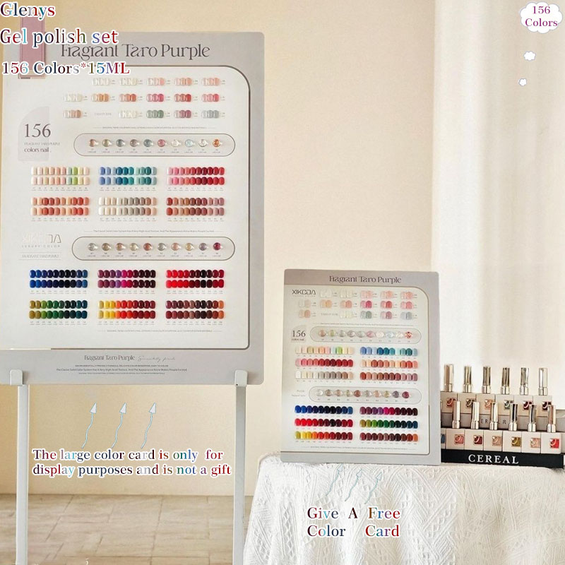 Resin Art Learning - Glenys 156 pieces * 15ml nail