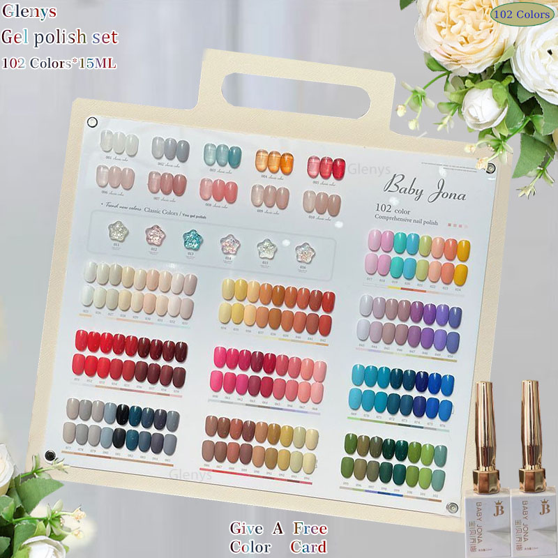 Resin Art Learning - Glenys 102 color nail polish glue