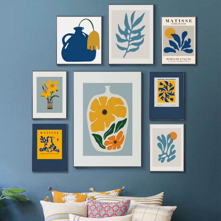 Resin Art Flower - Henri Matisse Picasso Posters Prints Flower