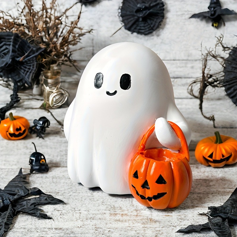 Resin Art All - Creative All Saints Day Ghost Shape