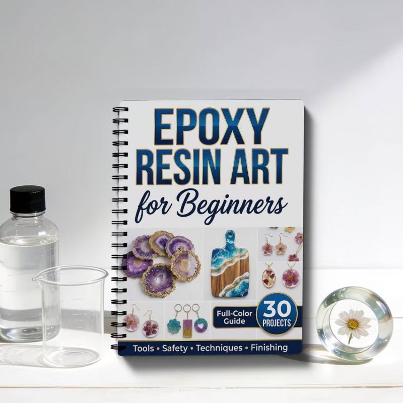 Resin Art Learning - Epoxy Resin Art Handbook Beginner Craft