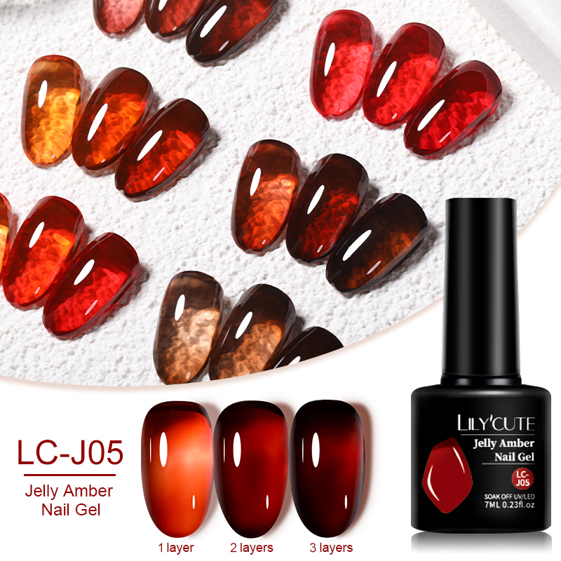 Resin Dye Opaque - LILYCUTE 7ML Thạch Hổ Phách Gel