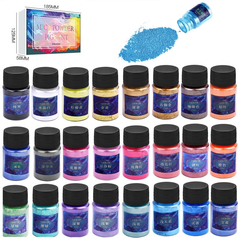 Resin Dye Opaque - 24 Màu Nhựa Dính Thuốc Nhuộm