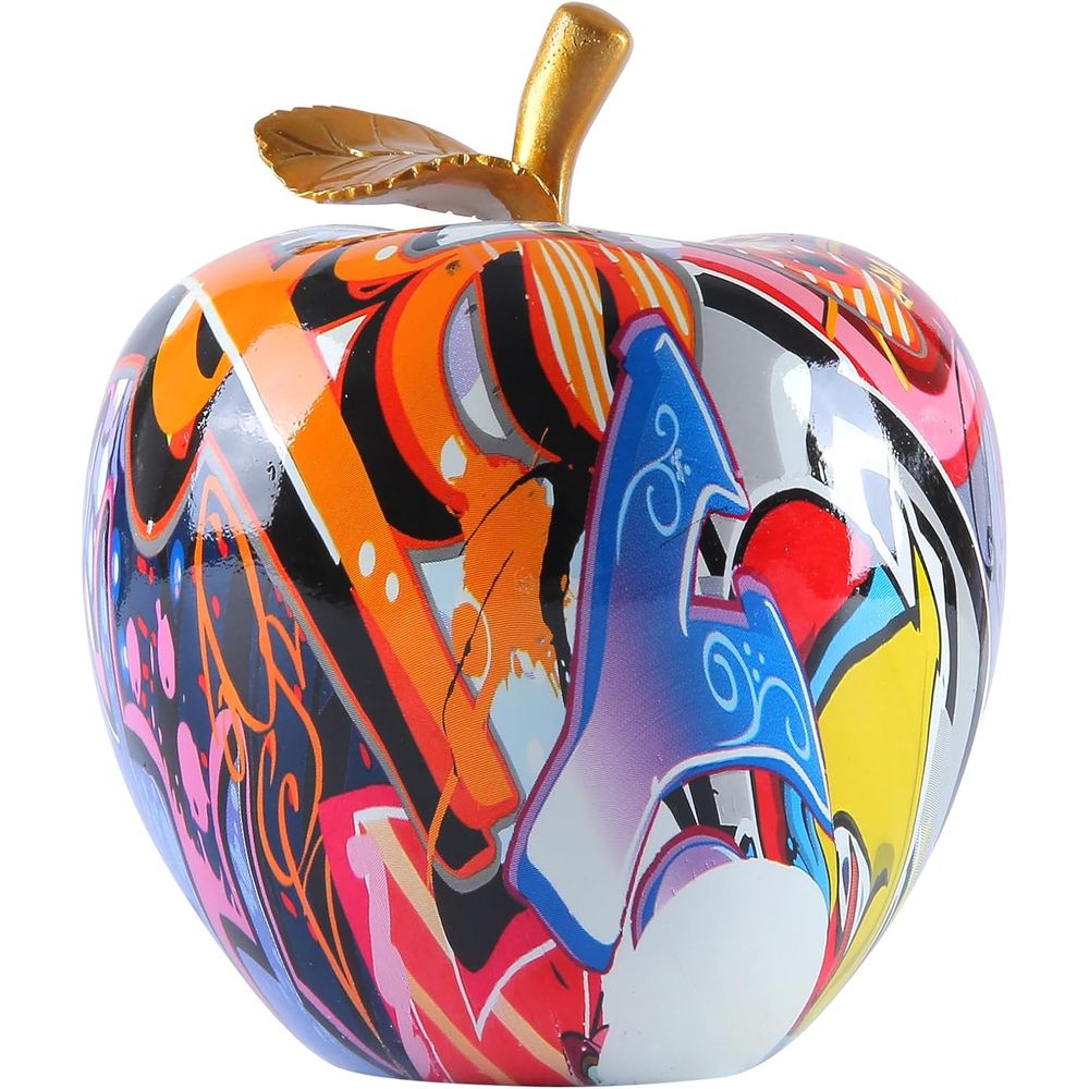 Resin Art Table - Statue Abstract Graffiti Art Figurines Home