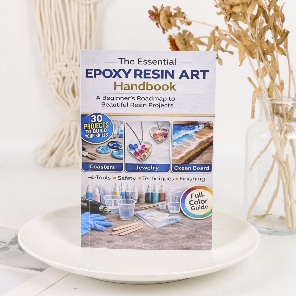 Resin Art Learning - Epoxy Resin Art Handicraft Book for
