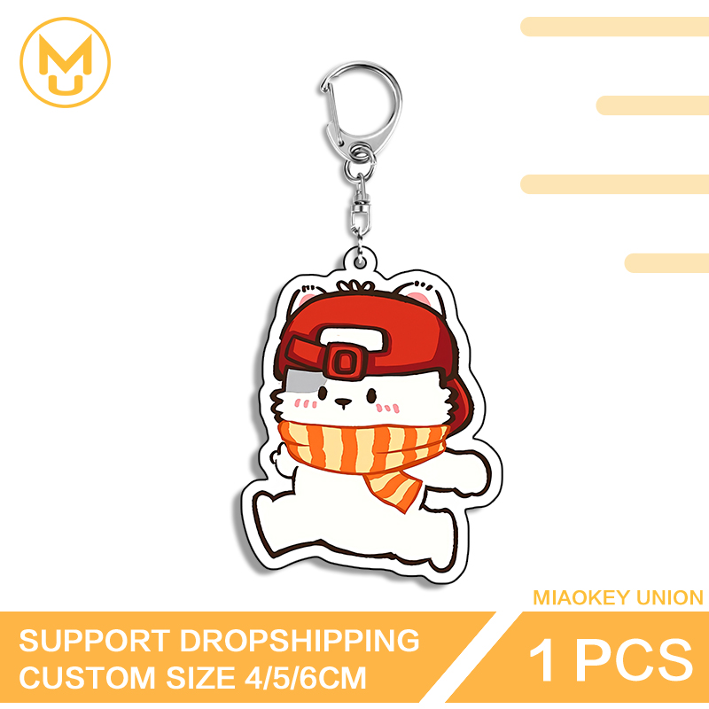 Cute Run Bear Eye Catching Edg - đánh giá và giá Resin Art Design Keychain