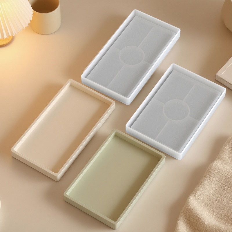 DIY Concrete Rectangle Storage - đánh giá và giá Tray Mold Rectangle