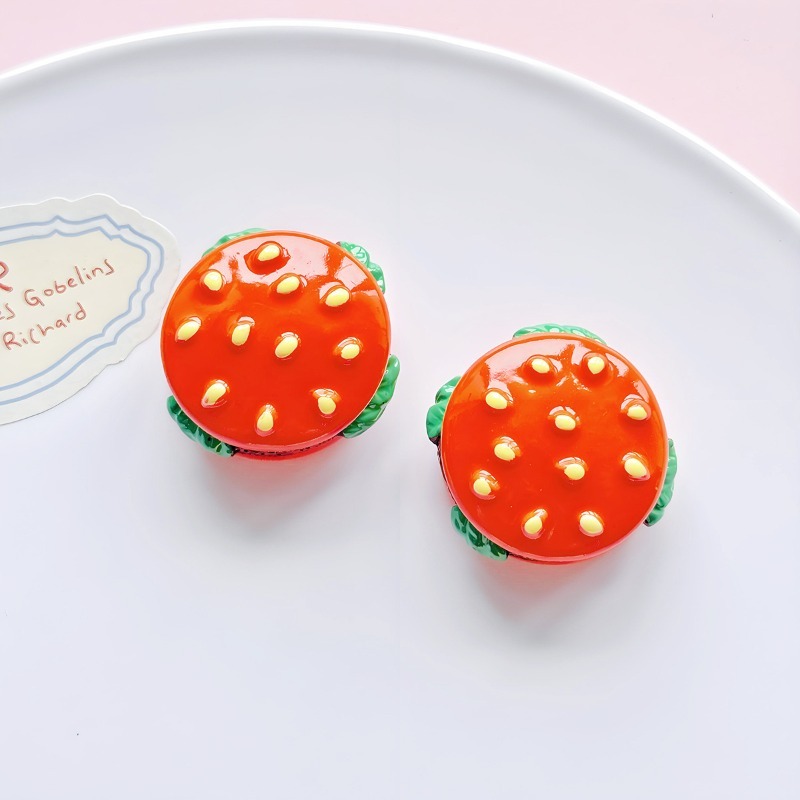 Cartoon 3D Burger Fries Resin  - đánh giá và giá Resin Art Beach Theme
