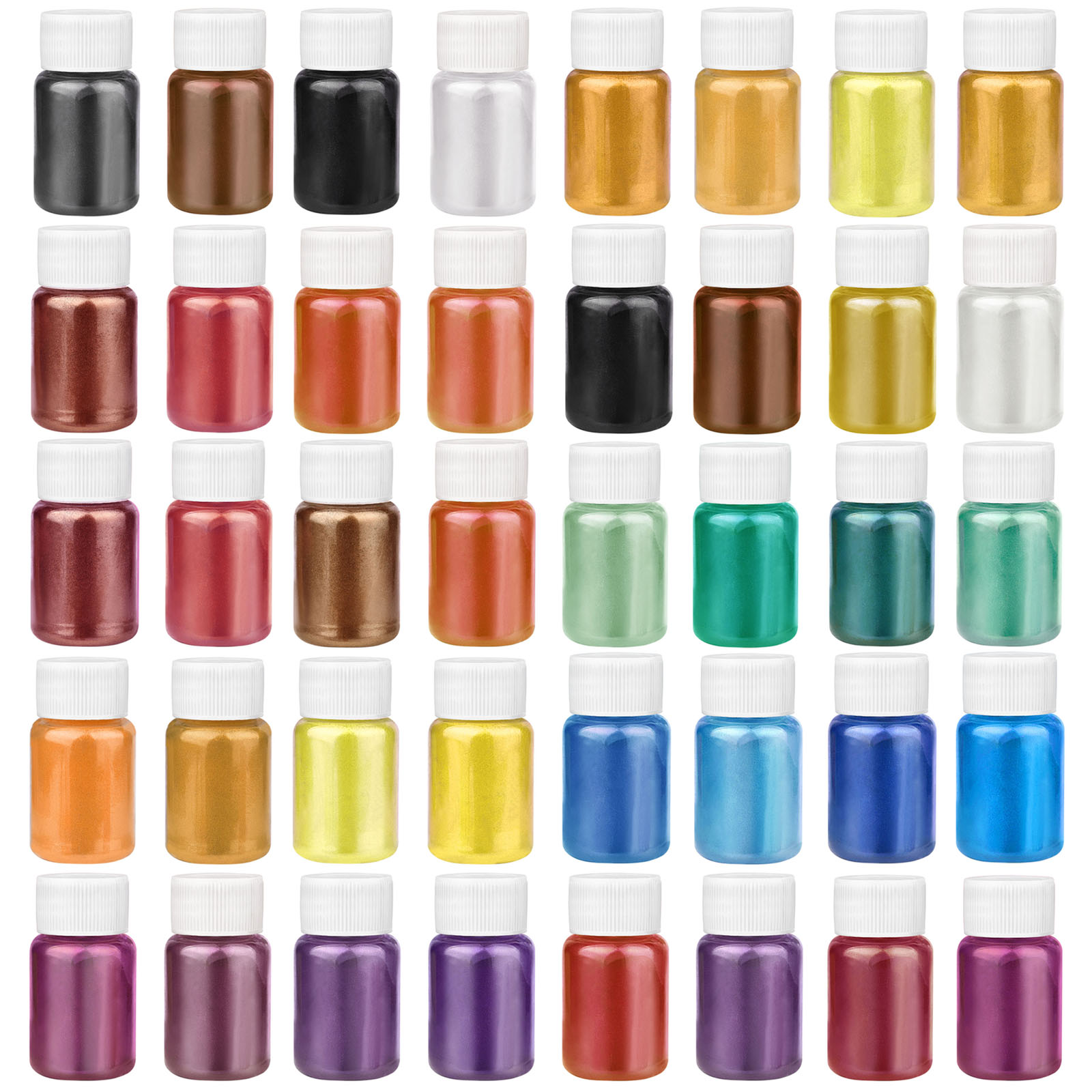 4 Colors/Set Pearlescent Powde - đánh giá và giá Resin Dye Opaque