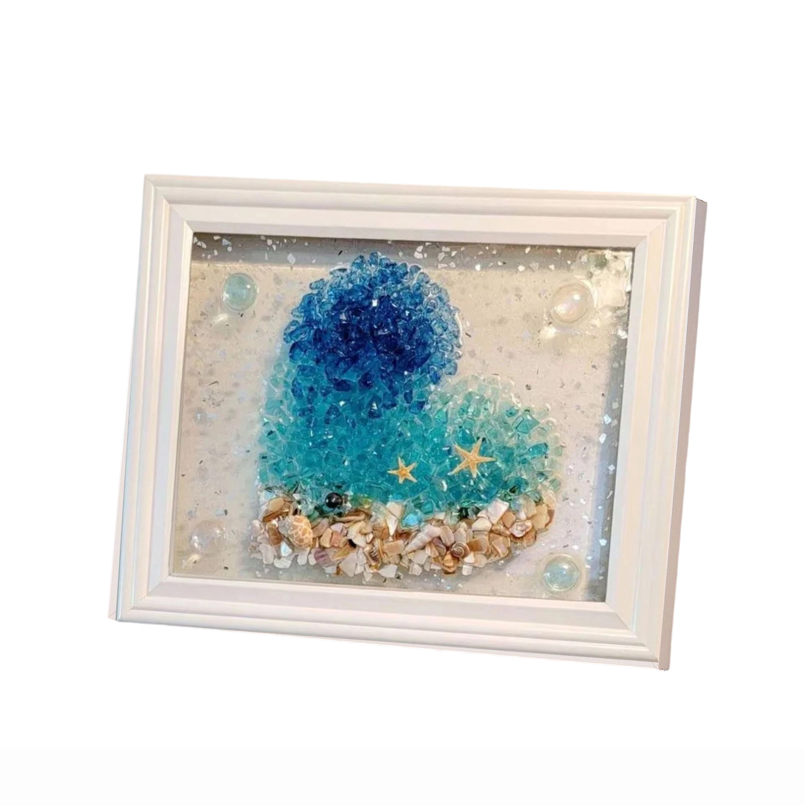 Sea Glass Art Kits Sea Glass A - đánh giá và giá Resin Art Beach Theme