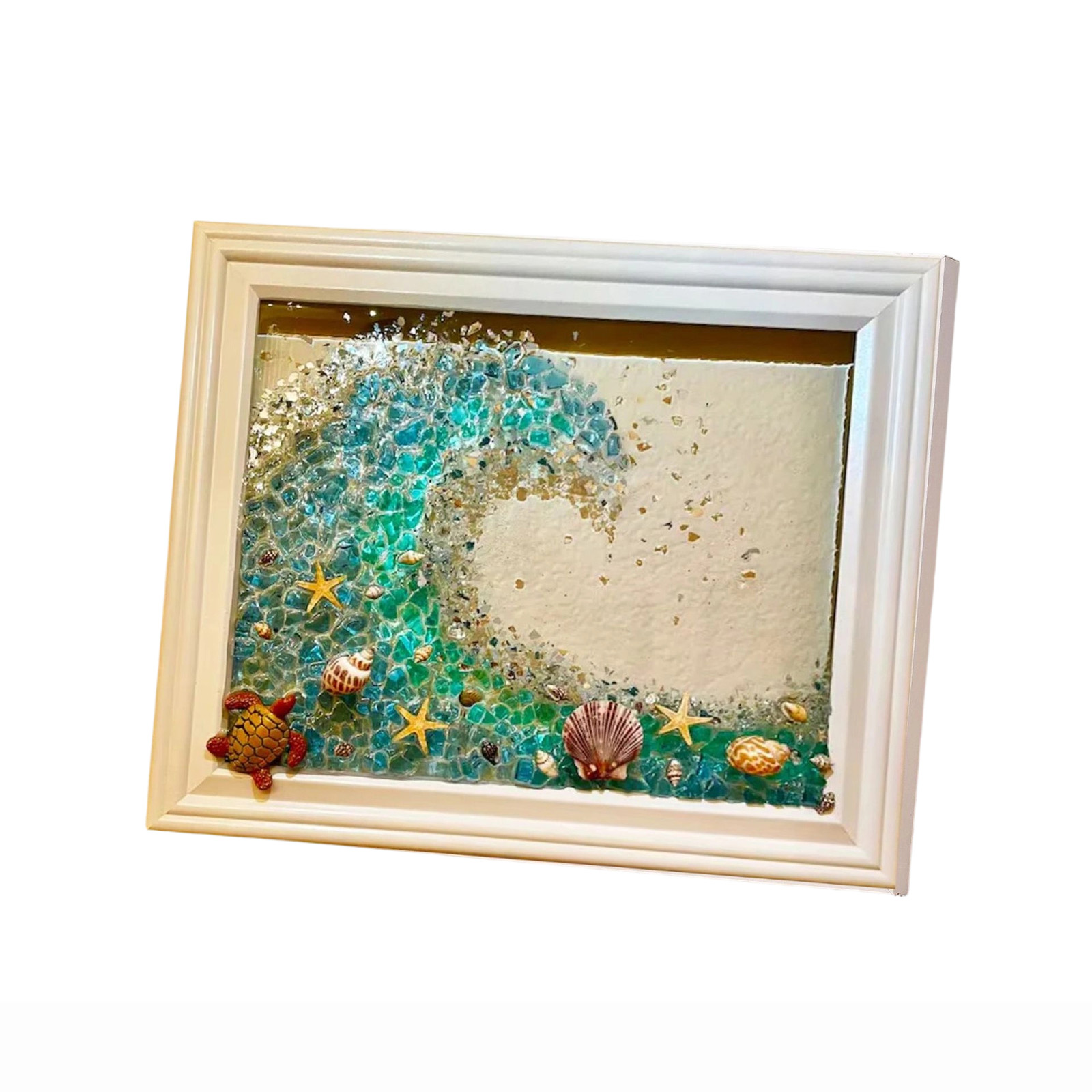 Sea Glass Art Kits Sea Glass A - đánh giá và giá Resin Art Beach Theme