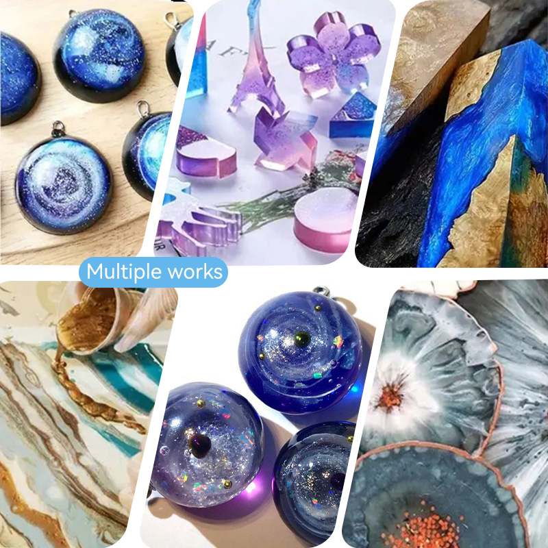 Starry Sky Epoxy Resin Pigment - đánh giá và giá Resin Art Jewellery