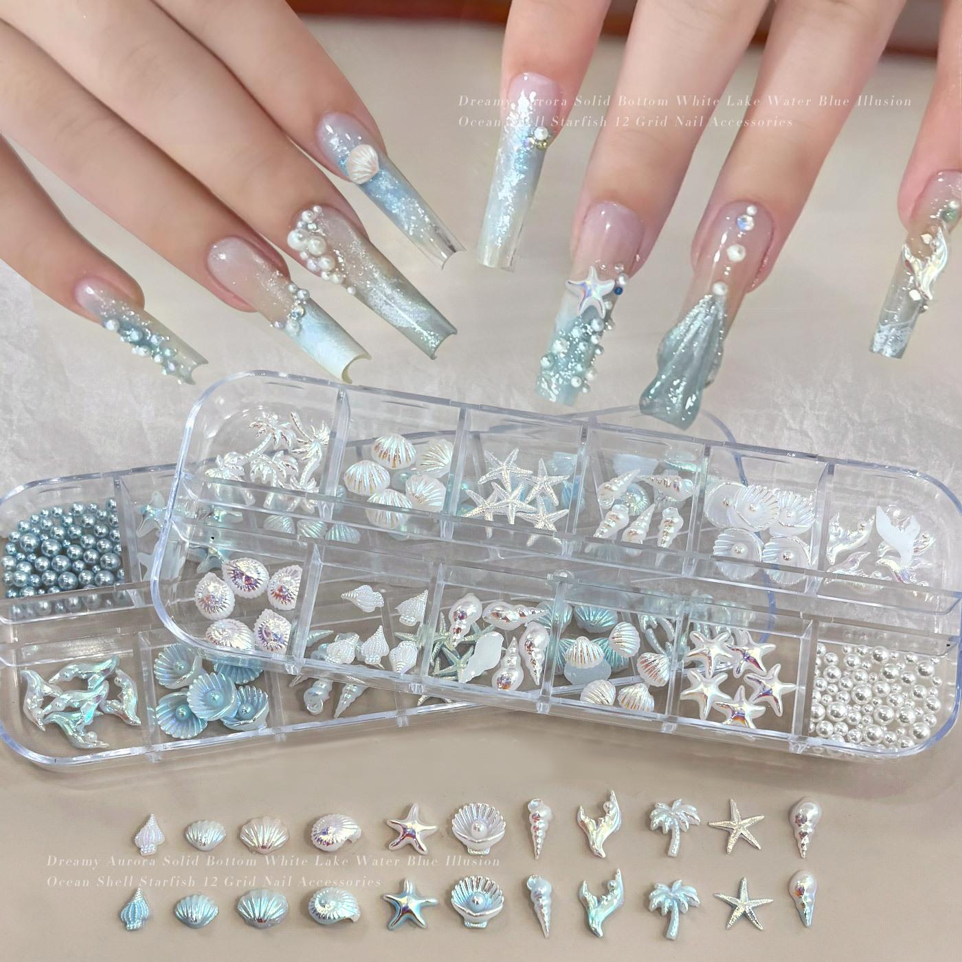 12Grids 3D Mixed Ocean Style N - đánh giá và giá Resin Art Beach Theme