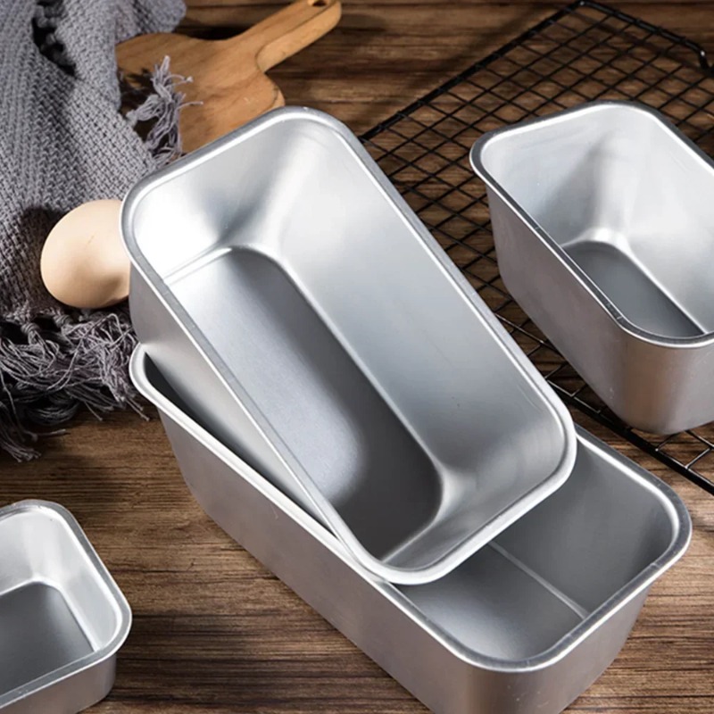 5 Size Aluminium Loaf Pan Rect - đánh giá và giá Tray Mold Rectangle