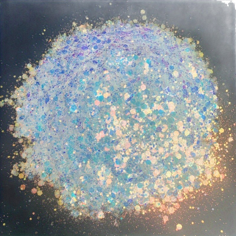 60g Iridescent Chunky Glitter  - đánh giá và giá Mica Flake Resin