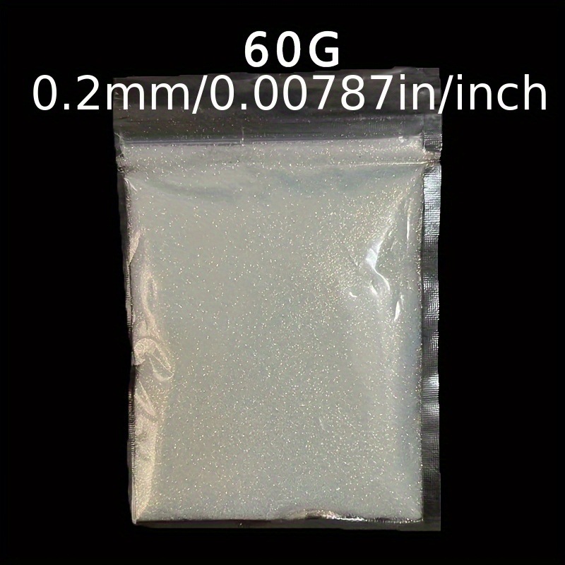 60g Iridescent Chunky Glitter  - đánh giá và giá Mica Flake Resin