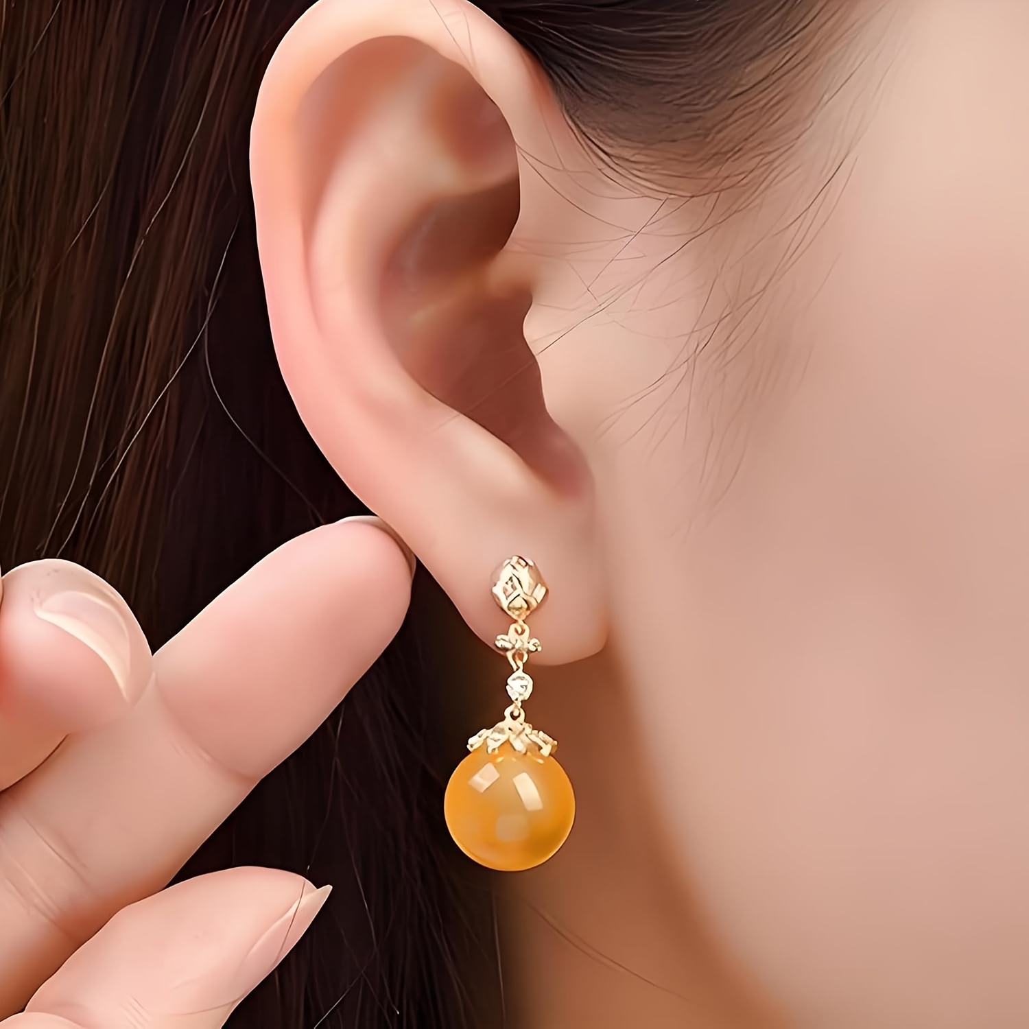 Two Perforated Spherical Silic - đánh giá và giá Resin Art Jewellery