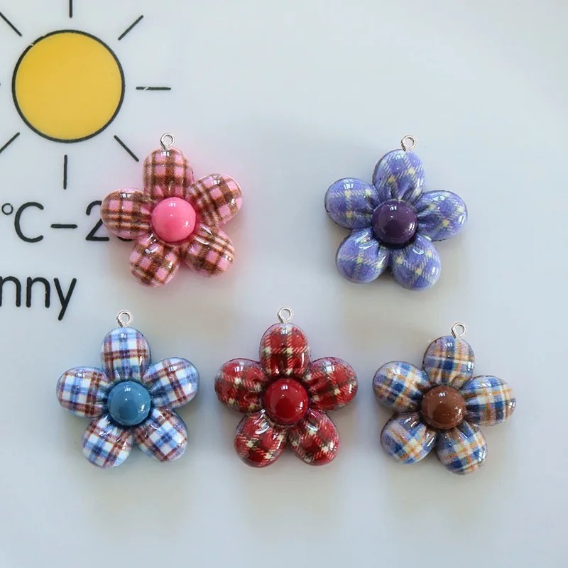 10Pcs Sweet Flower Planar Resi - đánh giá và giá Resin Art And Craft