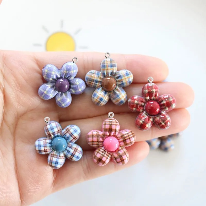 10Pcs Sweet Flower Planar Resi - đánh giá và giá Resin Art And Craft