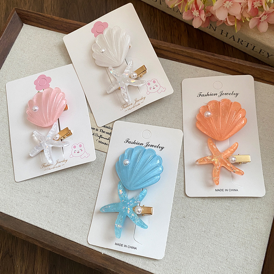 2 Pcs Resin Starfish Shell Hai - đánh giá và giá Resin Art Beach Theme