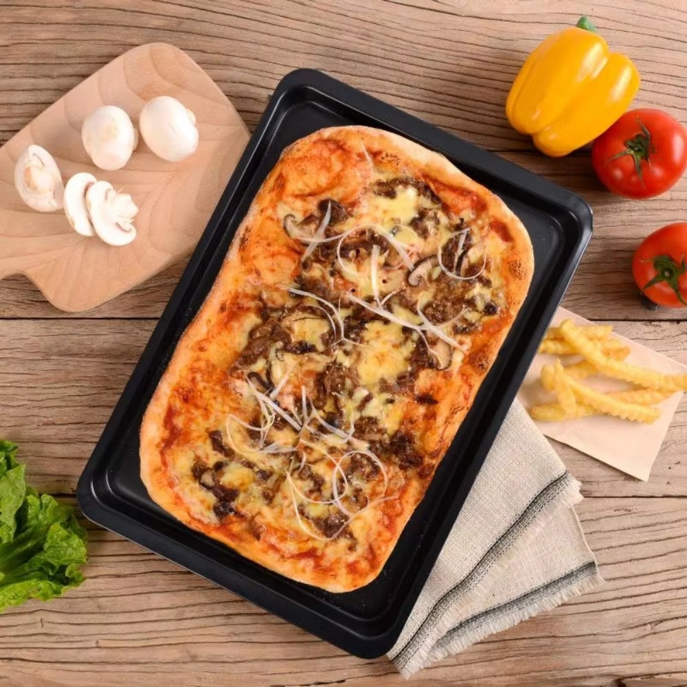 Easy Clean Rectangle Baking Pa - đánh giá và giá Tray Mold Rectangle