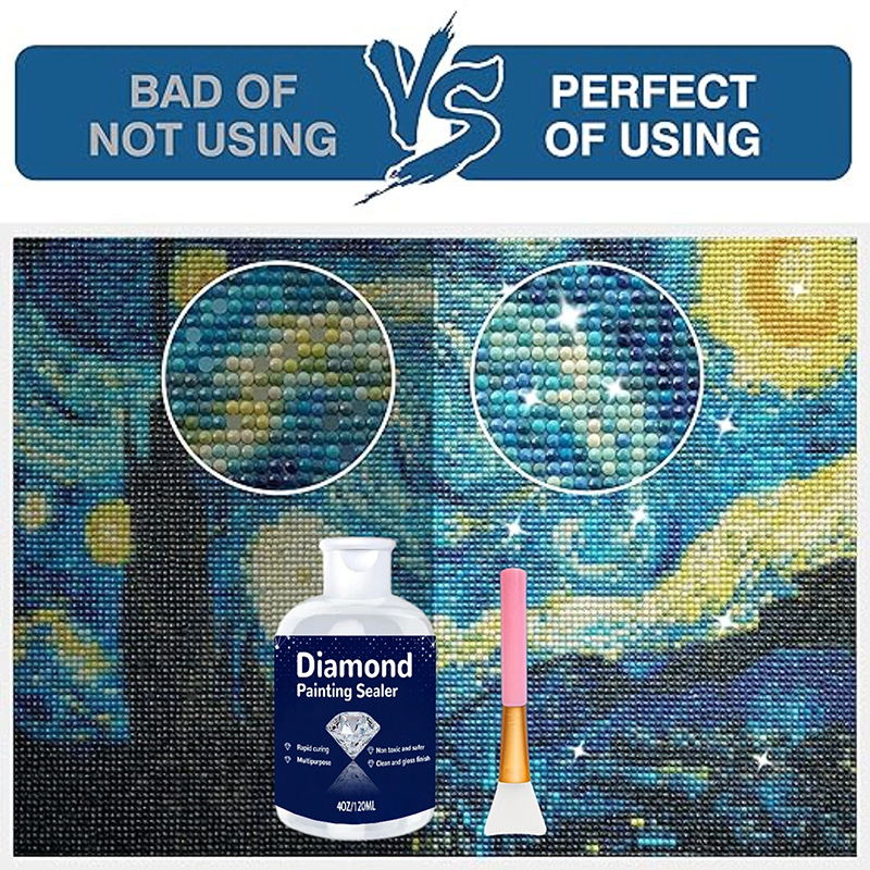 Diamond Painting Sealant, Art  - đánh giá và giá Resin Art And Craft