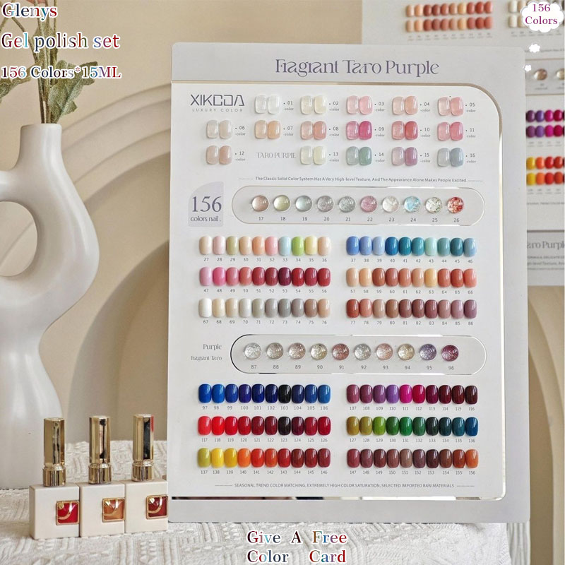 Glenys 156 pieces * 15ml nail  - đánh giá và giá Resin Art Learning