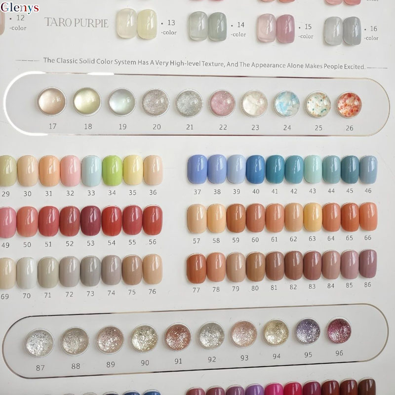 Glenys 156 pieces * 15ml nail  - đánh giá và giá Resin Art Learning