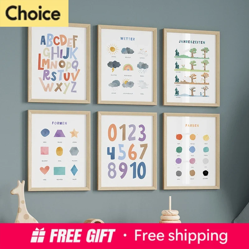 Children German Learning Poste - đánh giá và giá Resin Art Learning