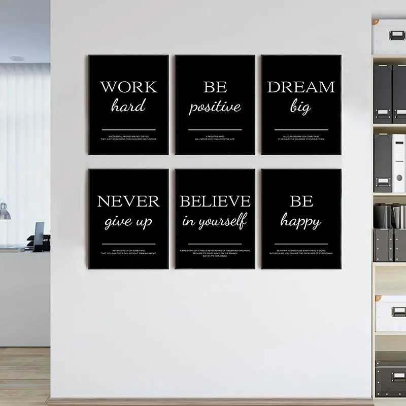 Modern Simple Inspirational Qu - đánh giá và giá Resin Art Quote