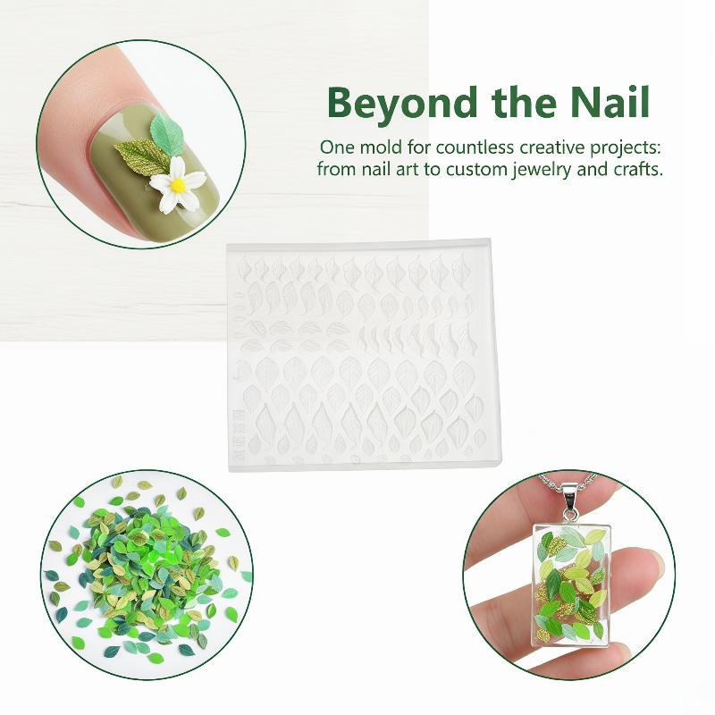 Miniature Leaf Silicone Mold R - đánh giá và giá Resin Art Jewellery