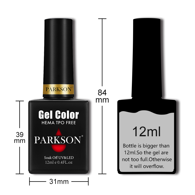 Parkson 12ml UV Gel Nail Polis - đánh giá và giá Resin Art All