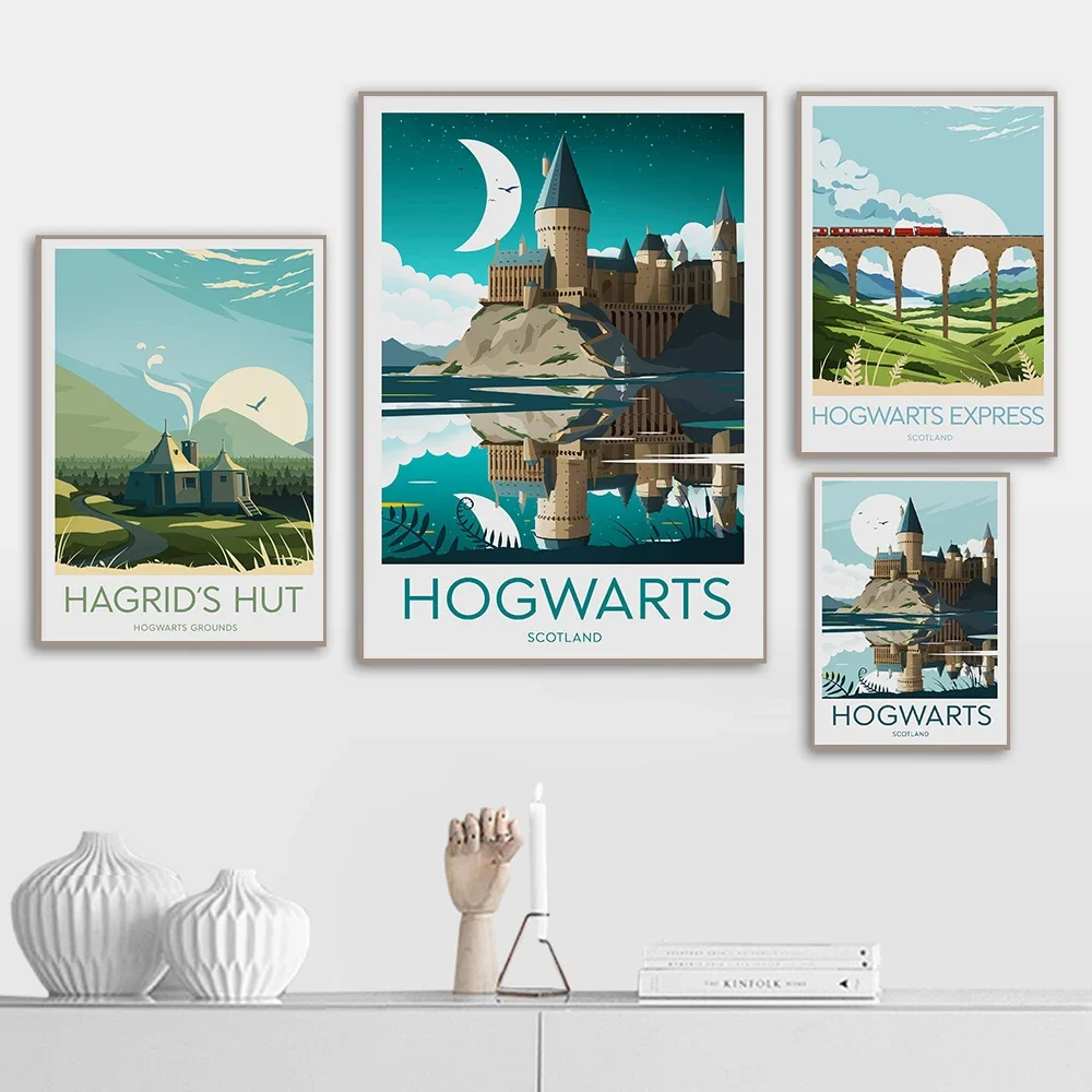 Film Aesthetics Wall Art Hogwa - đánh giá và giá Resin Art Home Decor