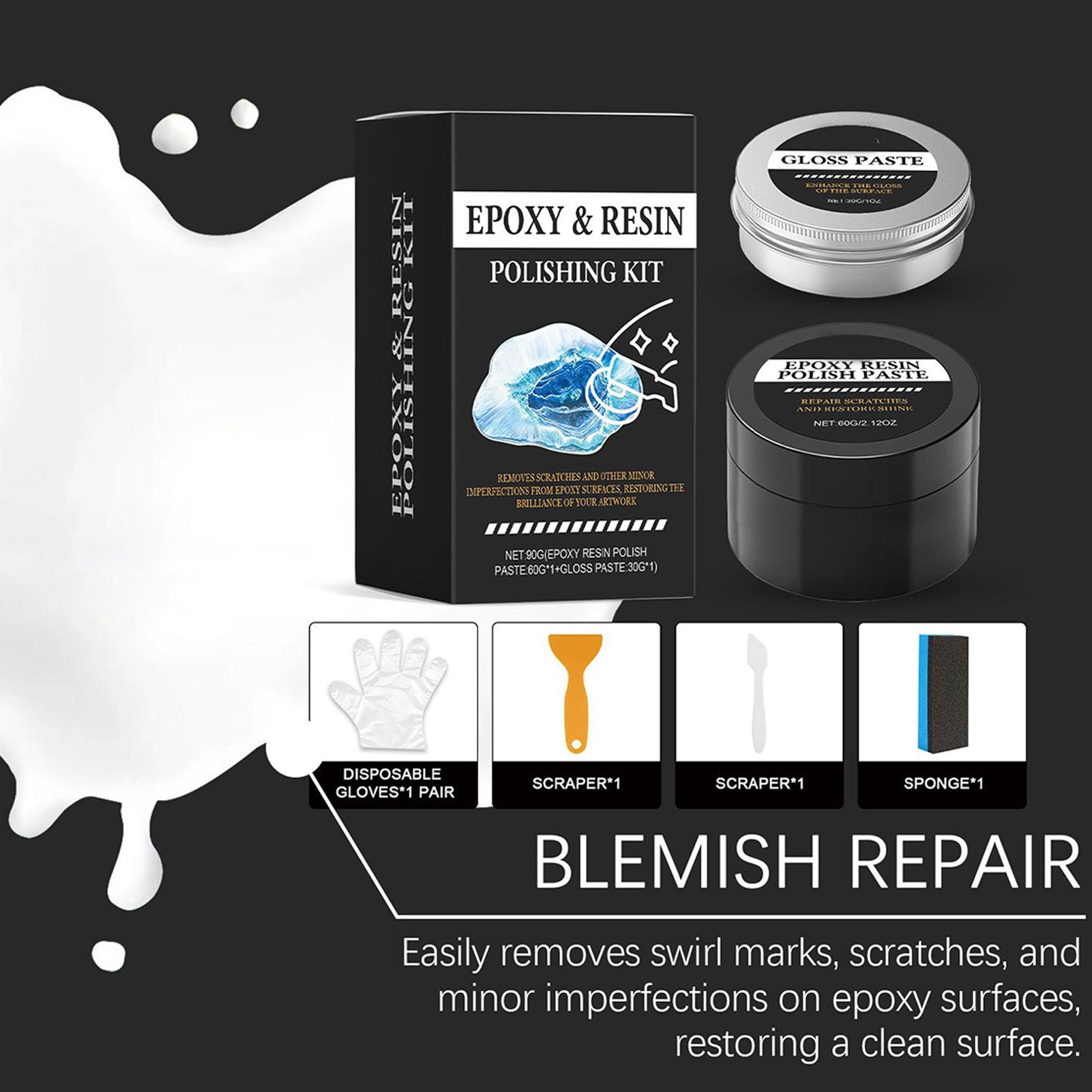 Epoxy Resin Polishing Kit - Cr - đánh giá và giá Resin Art Table