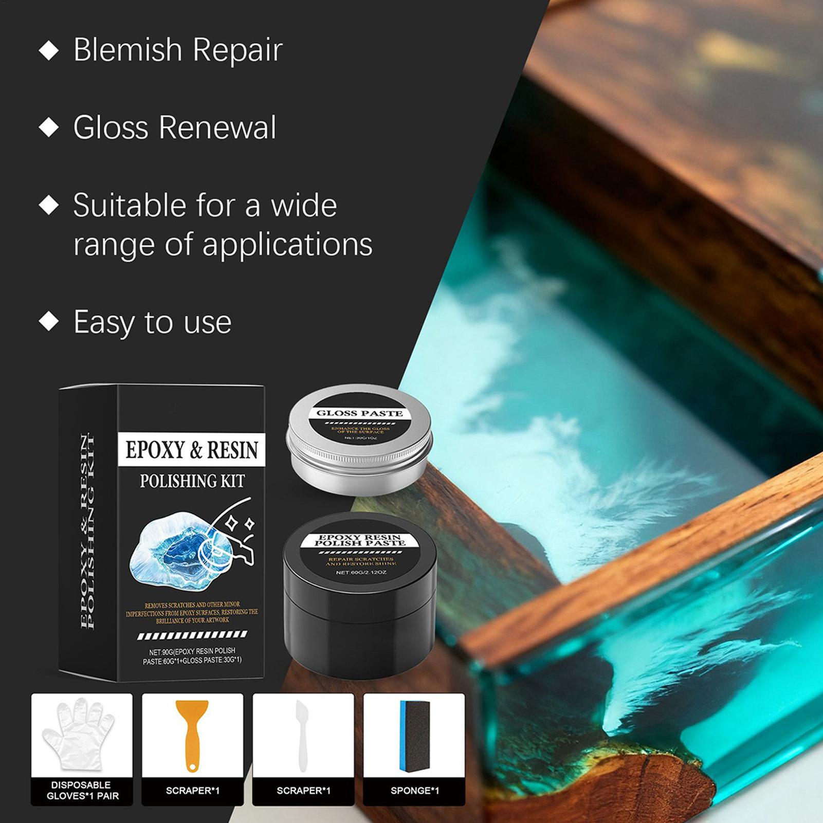 Epoxy Resin Polishing Kit - Cr - đánh giá và giá Resin Art Table