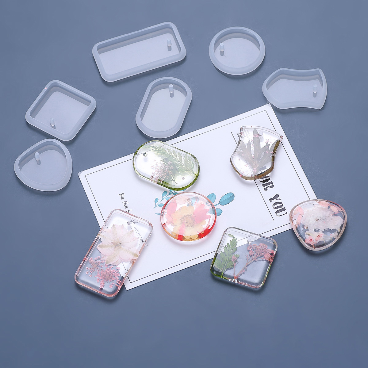 1/6/10 Cái DIY Móc Khóa Mặt Dâ - đánh giá và giá Resin Art Jewellery