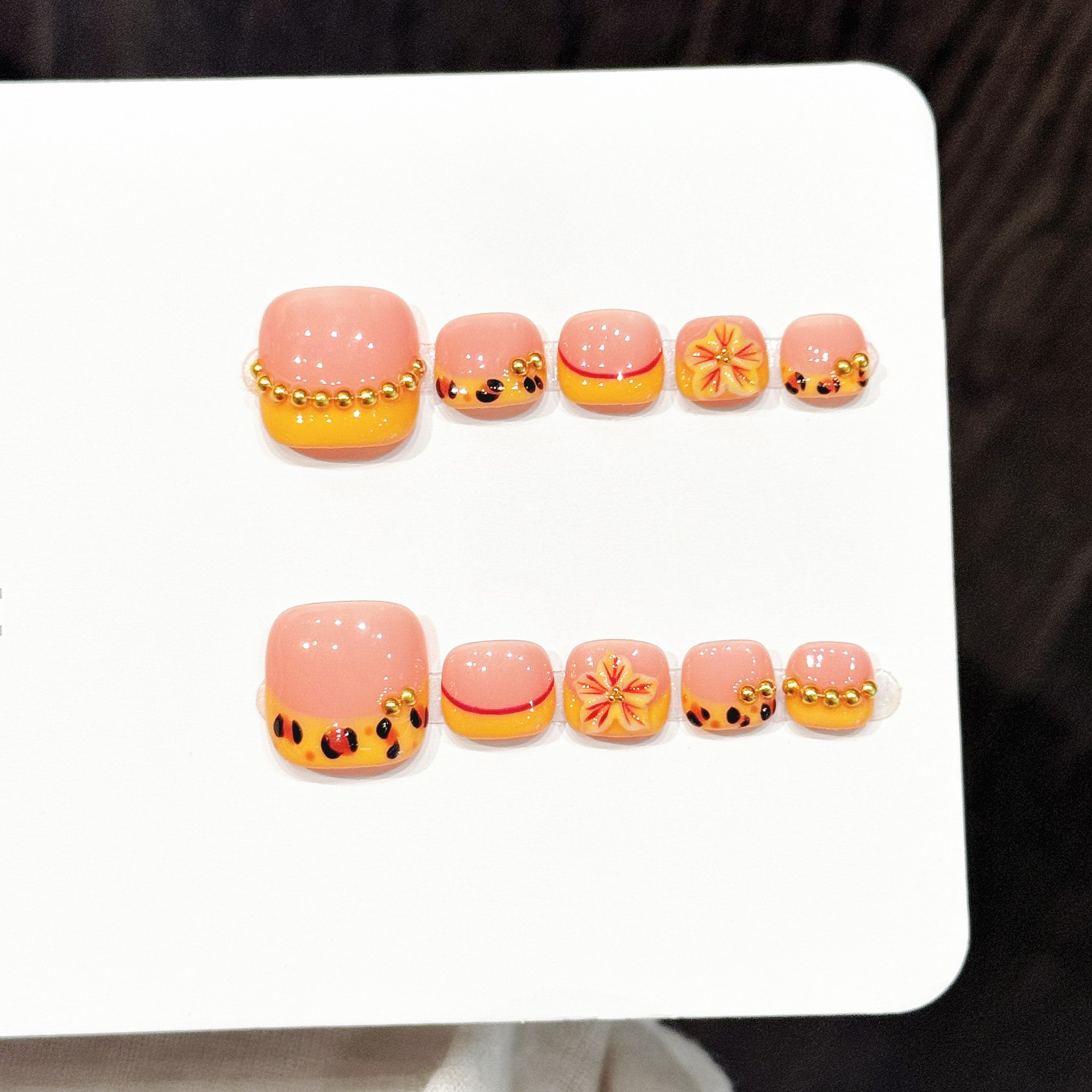 10pcs Handmade Pressed Foot Na - đánh giá và giá Resin Art Flower