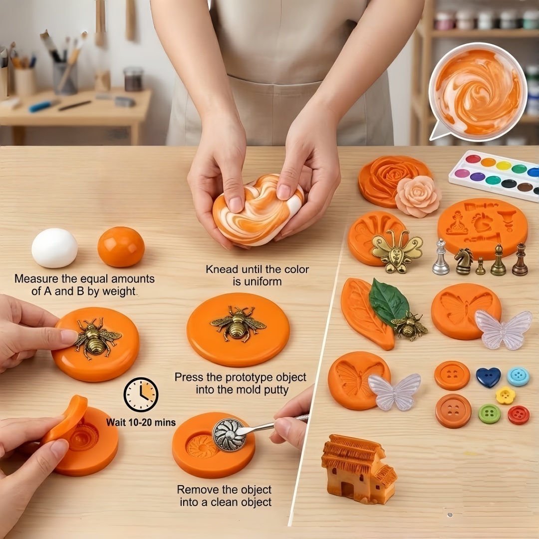Silicone Putty DIY Crafting Se - đánh giá và giá Resin Art And Craft