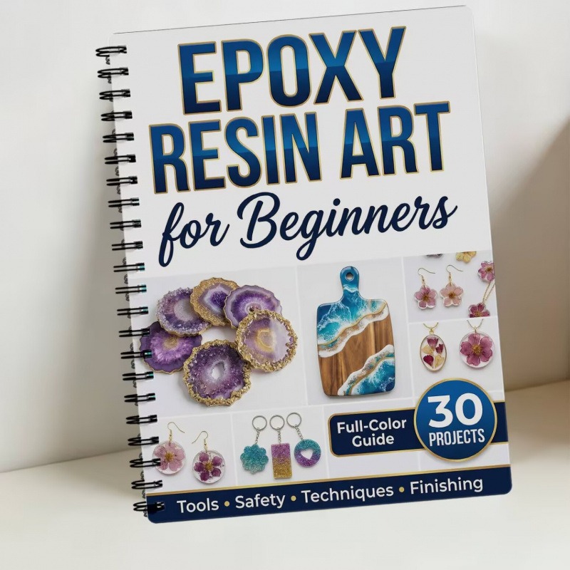 Epoxy Resin Art Handbook Begin - đánh giá và giá Resin Art Learning