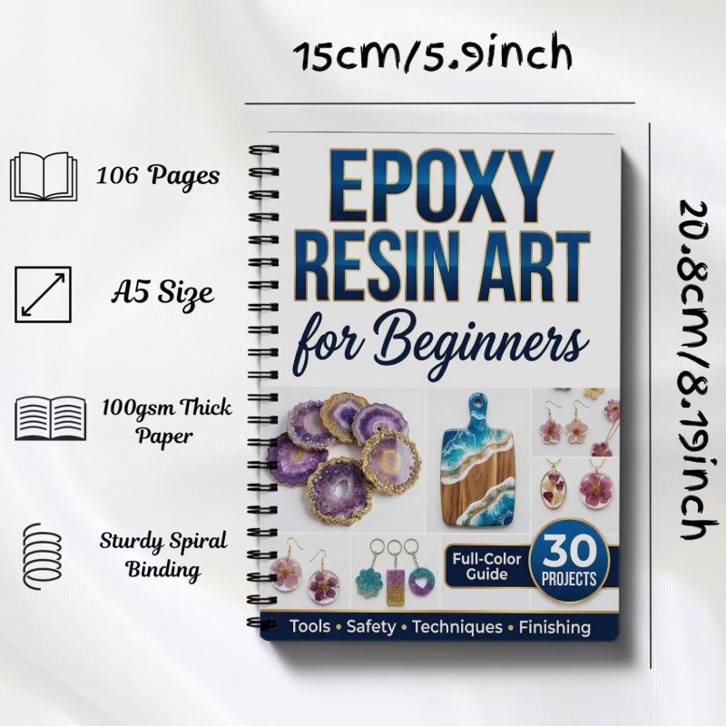 Epoxy Resin Art Handbook Begin - đánh giá và giá Resin Art Learning