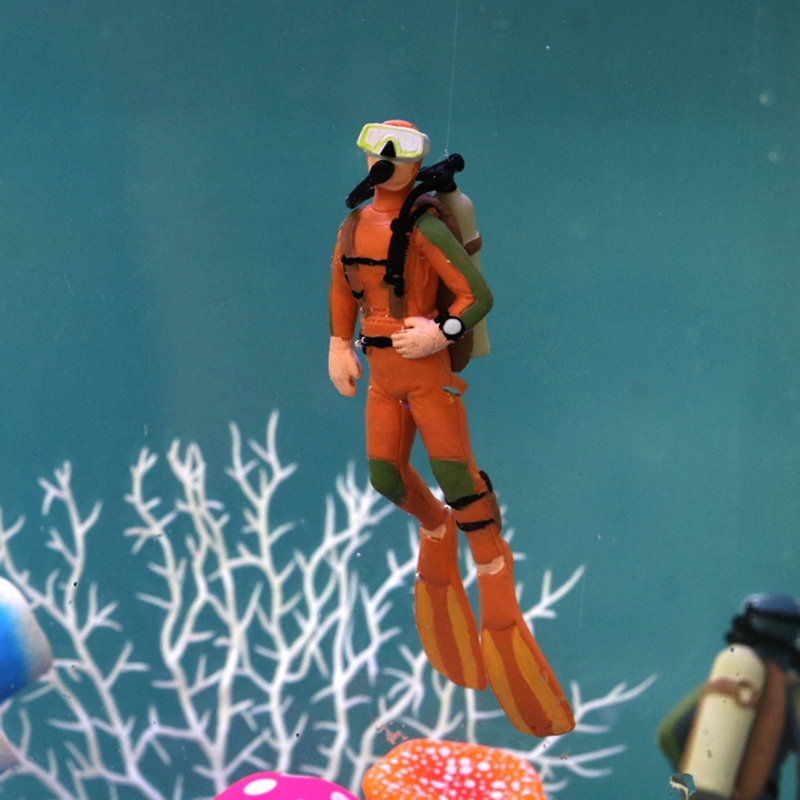 Hồ cá Thợ Lặn Trang Trí Nổi Nh - đánh giá và giá Resin Art Underwater