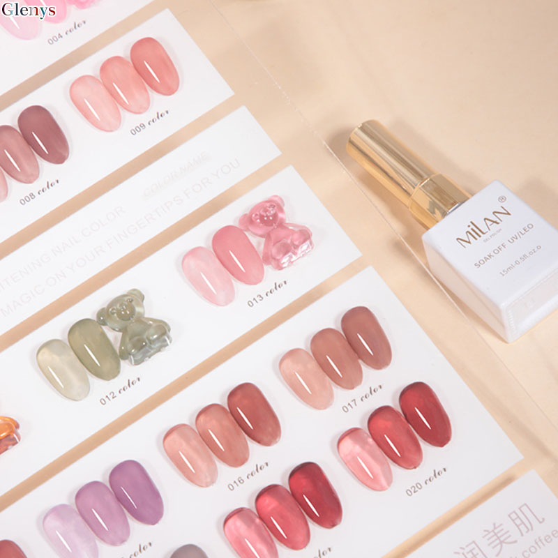 Glenys 24 color nail polish gl - đánh giá và giá Resin Art Learning