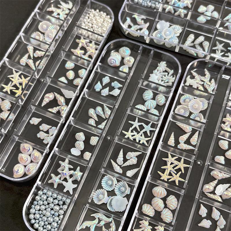12Grids 3D Mixed Ocean Style N - đánh giá và giá Resin Art Beach Theme