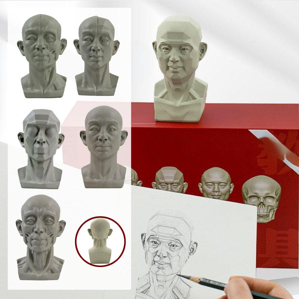 Art Plaster Portrait Teaching  - đánh giá và giá Resin Art Learning