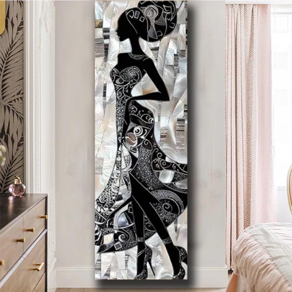Vibrant black African women da - đánh giá và giá Resin Art All