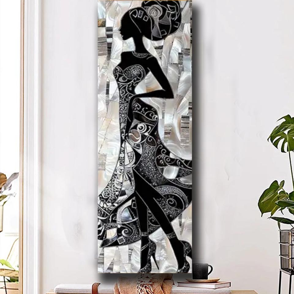 Vibrant black African women da - đánh giá và giá Resin Art All