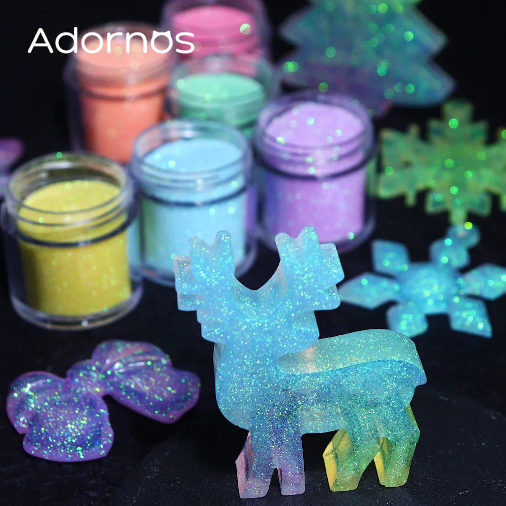 Iridescent Glitter Sugar Powde - đánh giá và giá Resin Dye Opaque