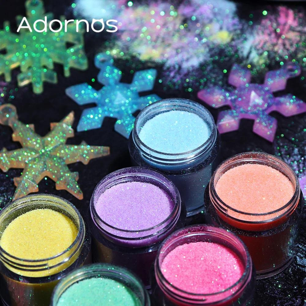 Iridescent Glitter Sugar Powde - đánh giá và giá Resin Dye Opaque