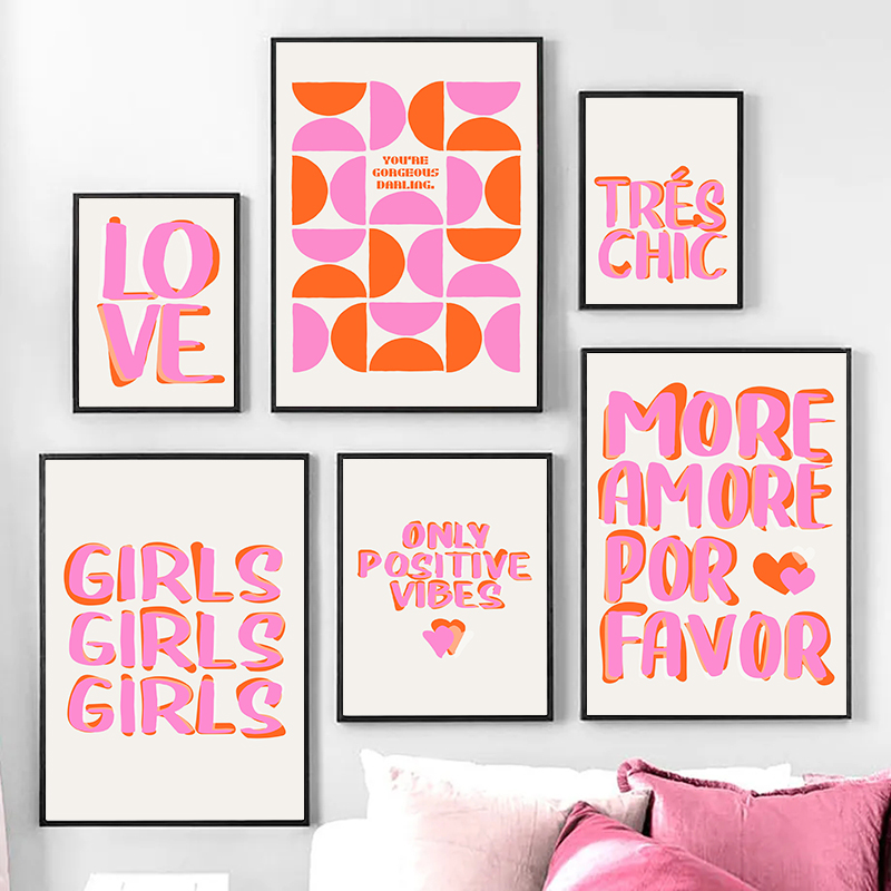 Nordic Only Positive Vibes Gir - đánh giá và giá Resin Art Quote